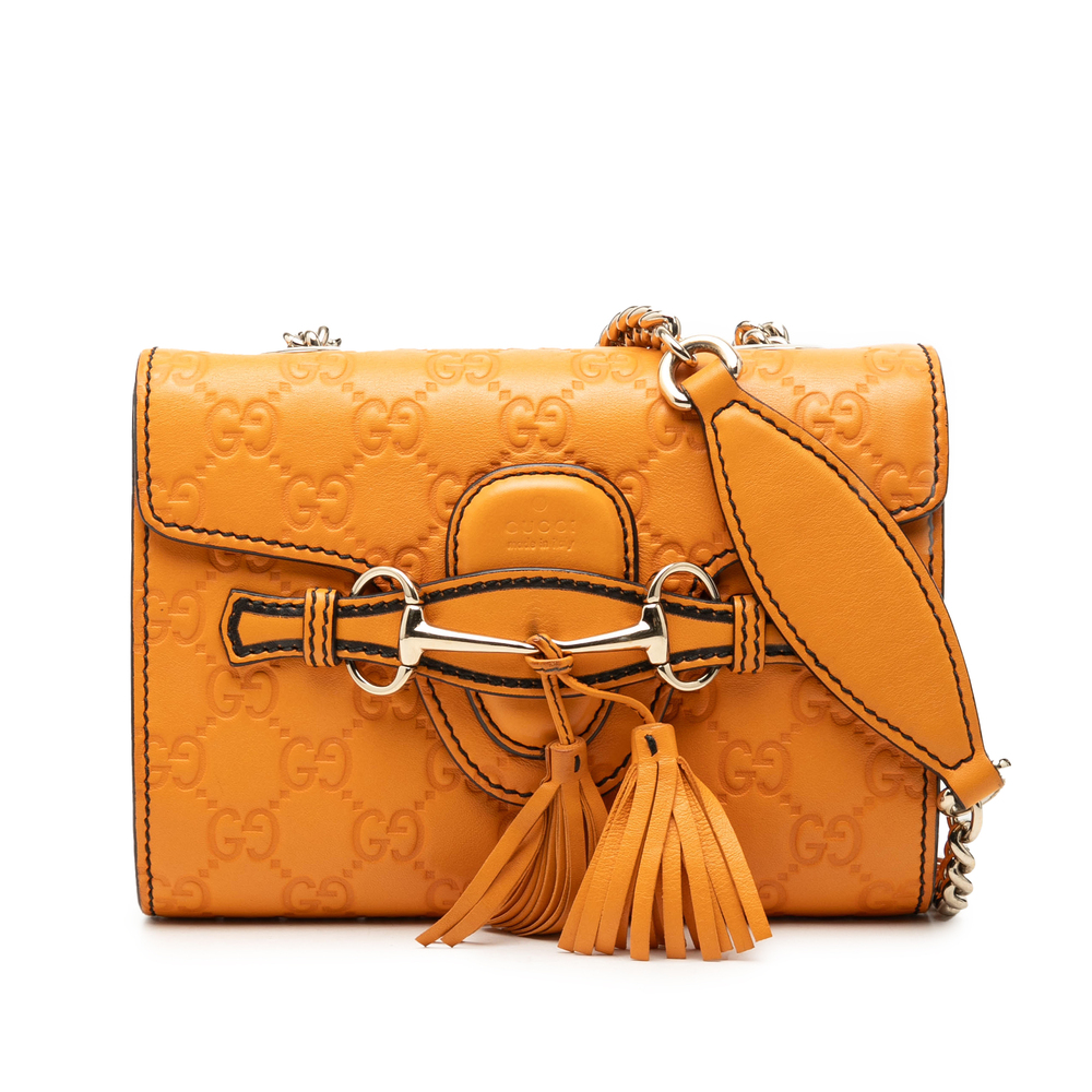 Pre-Loved Gucci Mini Guccissima Emily Crossbody